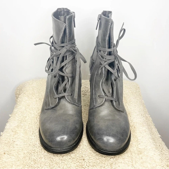 Vintage 93 Black Bianca Heeled Ankle Boot Size 8 - Picture 2 of 6